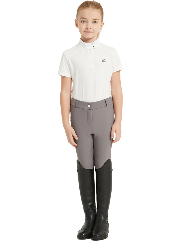 FGK102-2 Kid's Full Grip Riding Breeche - Image 1