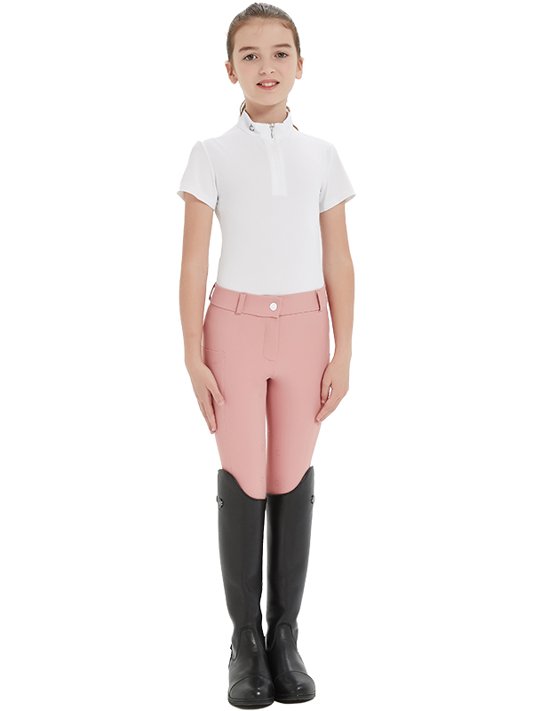 KGK103-1 Kid's Unisex Knee Grip Riding Breech - Image 1