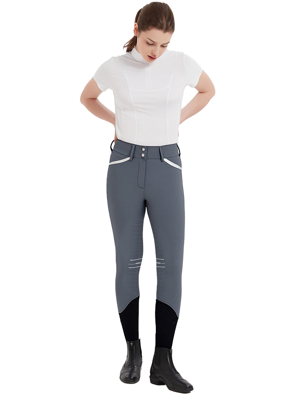 KGM114-1 Ladies Knee Grip Riding Breeches - Image 1