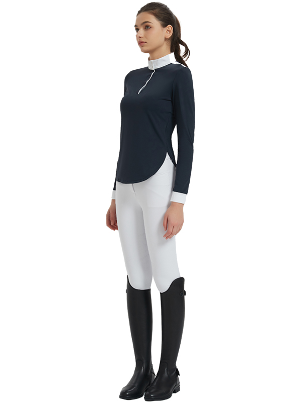 LSW513-1 Ladies Long Sleeve Competition Shirt - Image 1