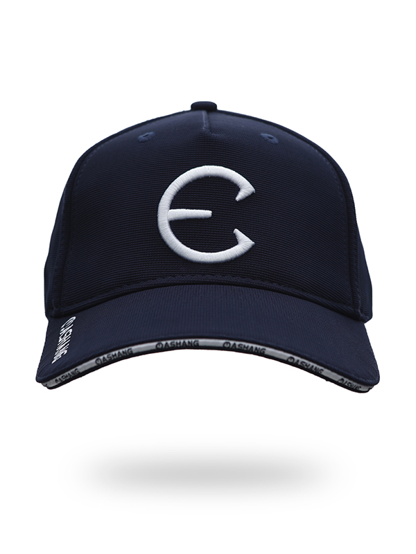 Navy-WHT主图 Signature E-LOGO Hat