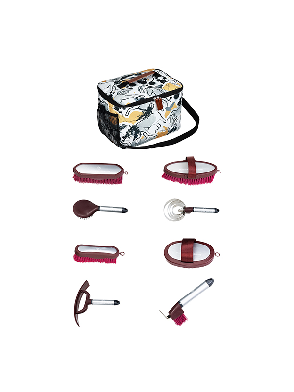 Silvery 主图 Natural Fiber Horse Brush