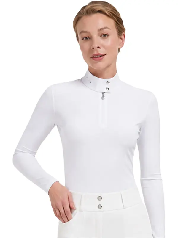 1 Marilla Ladies Long Sleeve Competition Shirt - Image 1