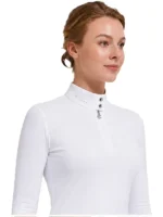 Marilla Ladies Long Sleeve Competition Shirt - Image 2