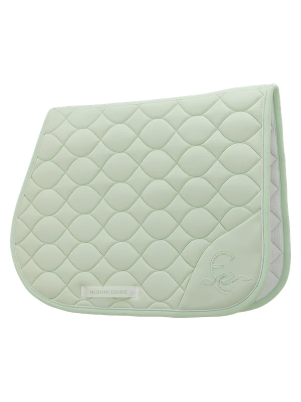 HPD721-Green Horizon Jumping Saddle Pads - Image 1